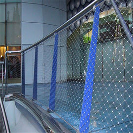 Fallende Seil-Antimasche des Edelstahl-316 für Einkaufszentrum-/Marktschutz